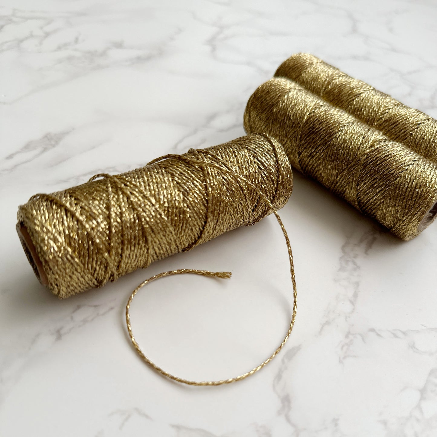 Metallic Warp String