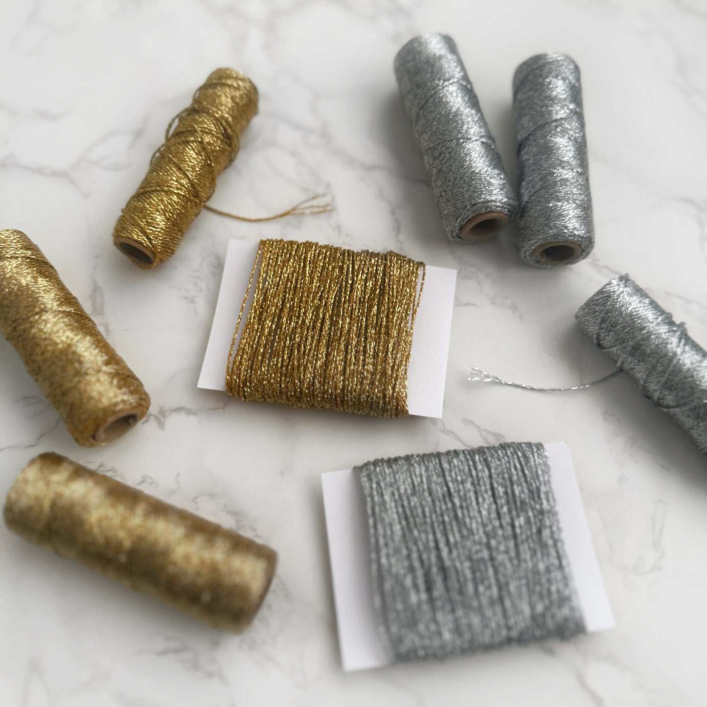 Metallic Warp String