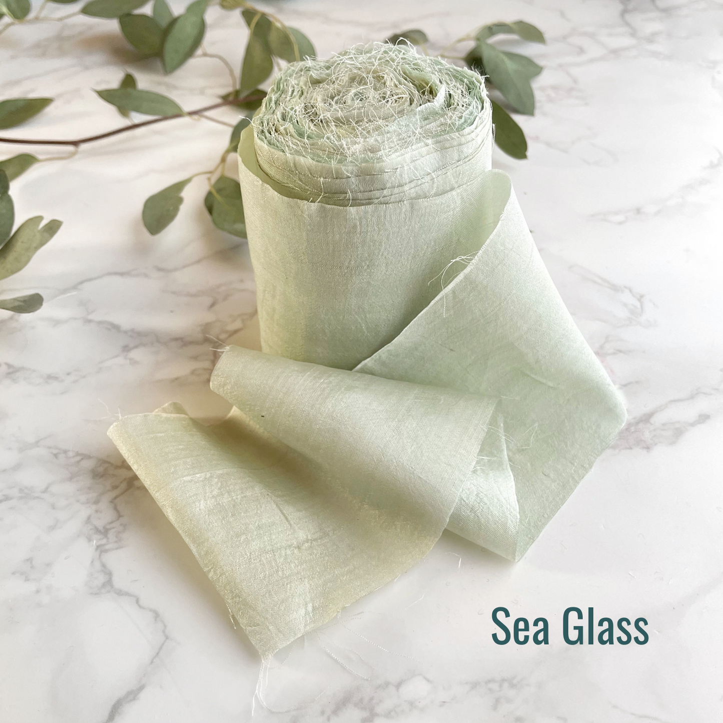 Recycled WIDE Sari Silk Ribbon Rolls