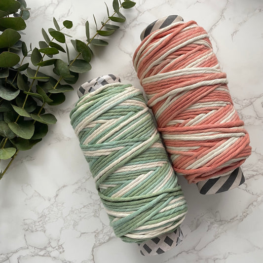Hand Painted 5mm Cotton String