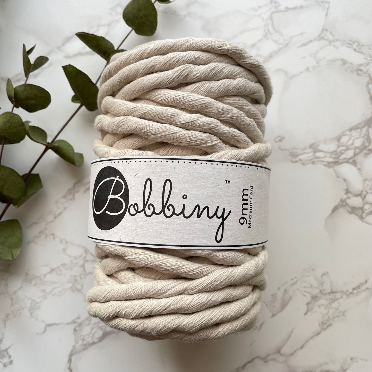 Bobbiny 9mm Cotton String