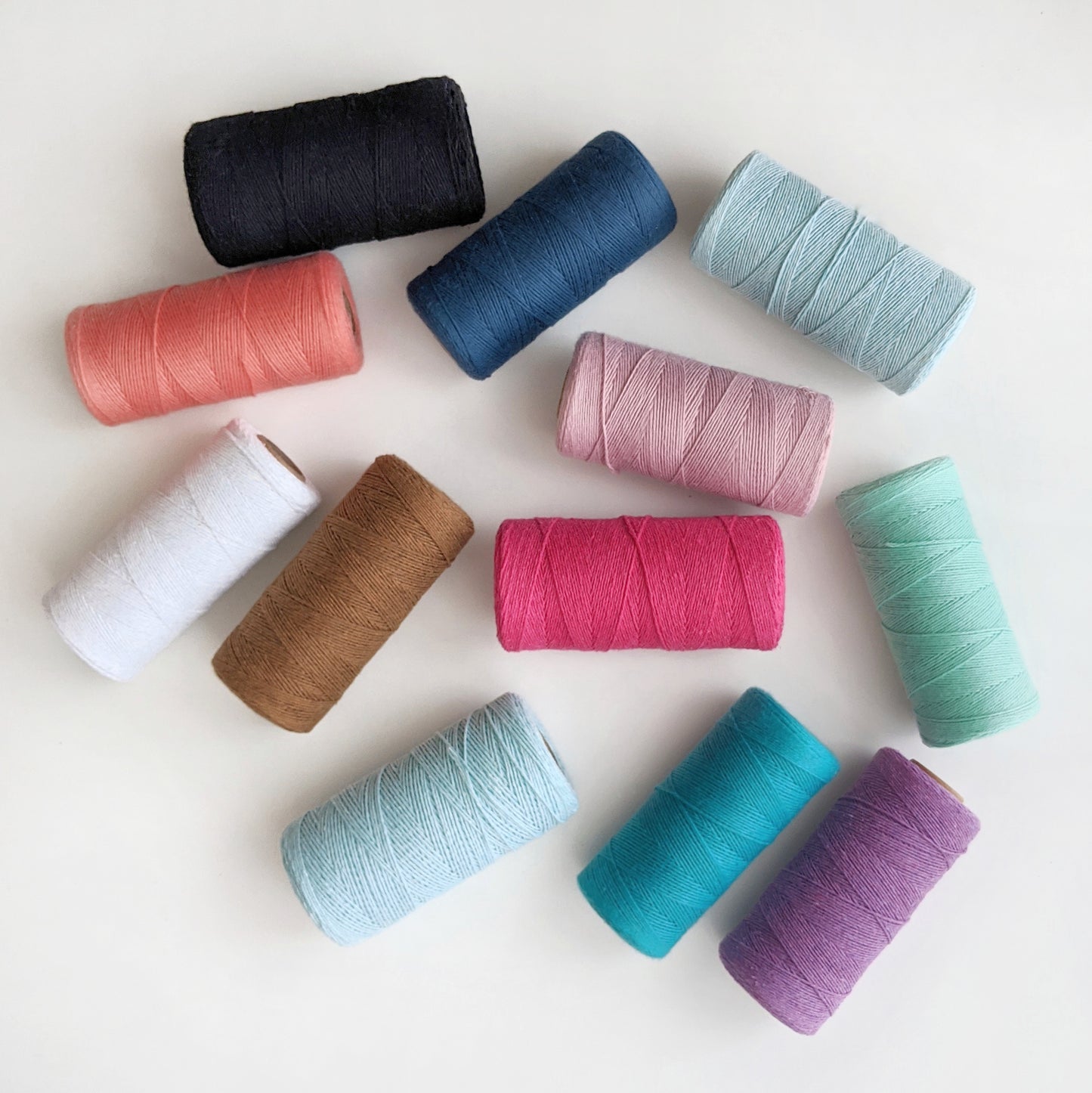 Cotton Warp Thread - Coral - 80g