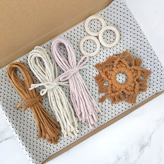 Make-Your-Own Macrame Stars Kit
