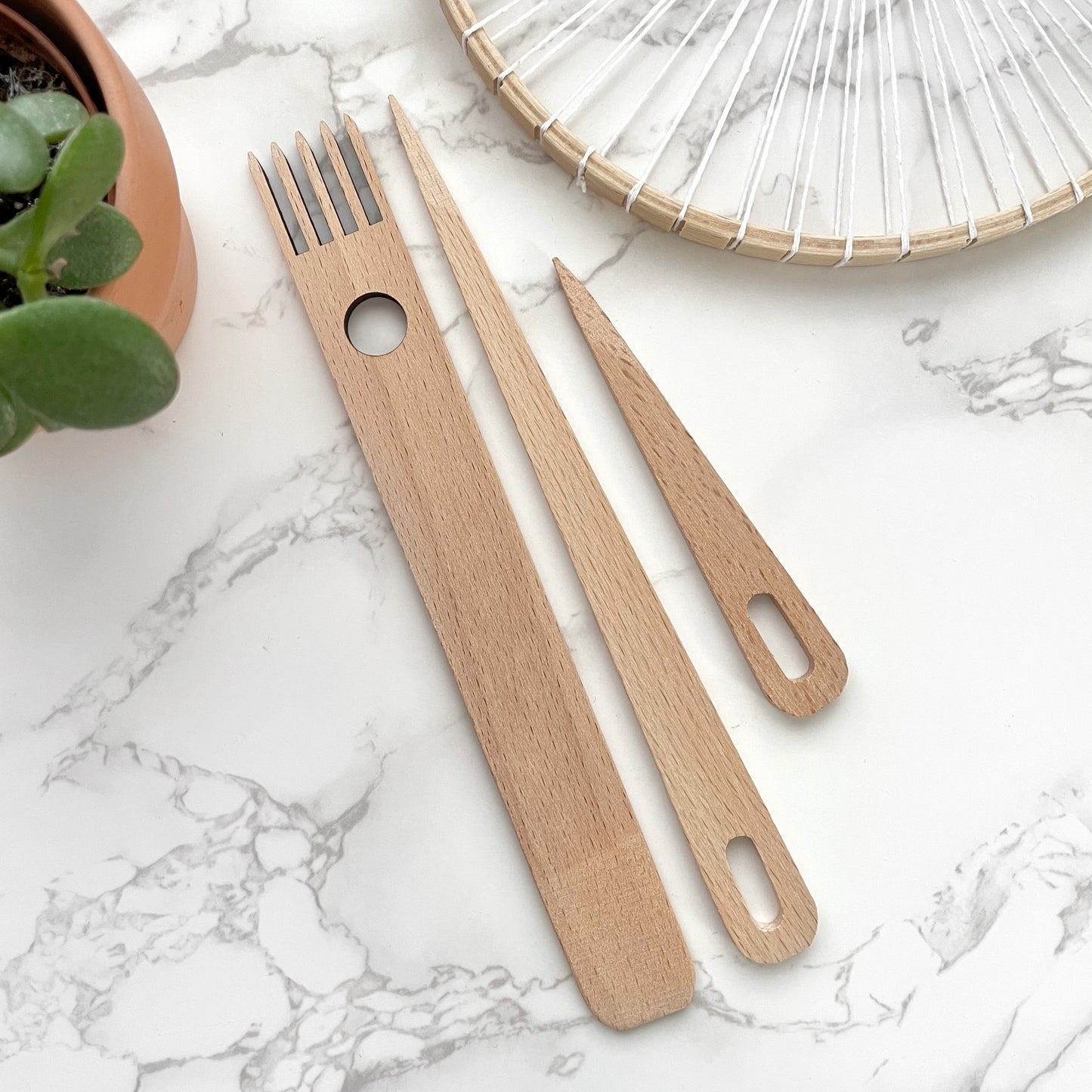 Weaving Accessories Set - Needles & Comb