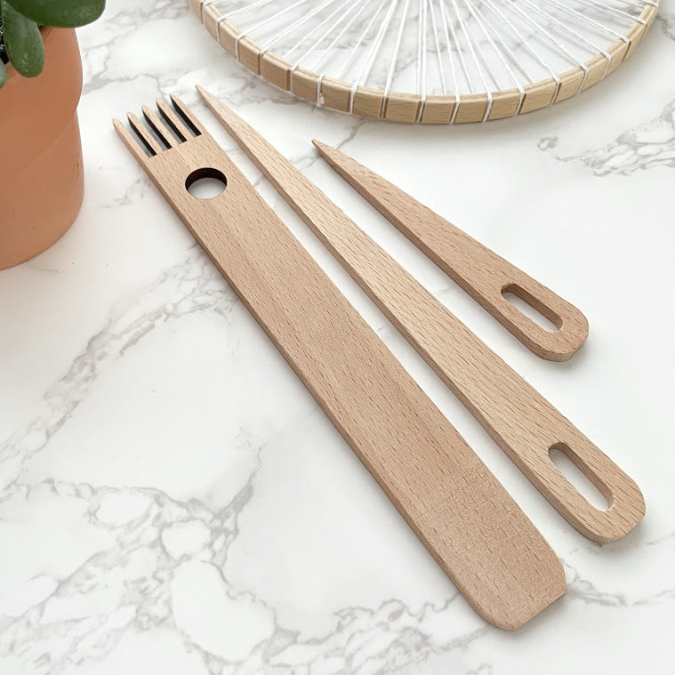 Weaving Accessories Set - Needles & Comb