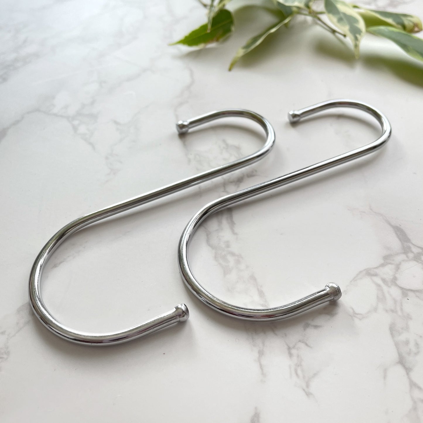 Metal S Hooks - 2 Pack