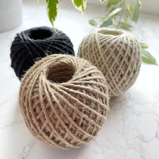 Jute 3ply Twine Yarn - 100g