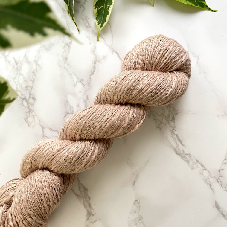 Organic Cotton Hand Spun Slub Yarn