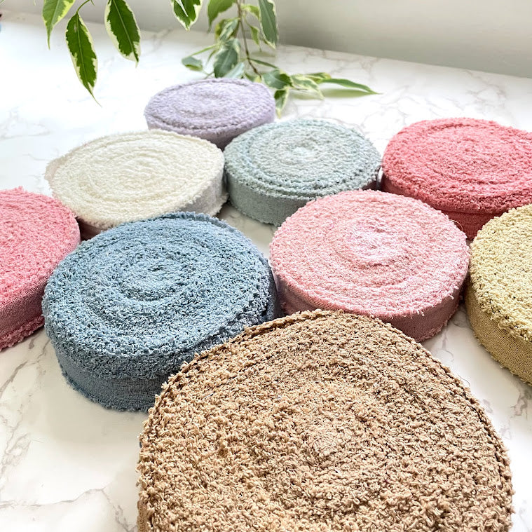 Recycled Cotton Ribbon Rolls