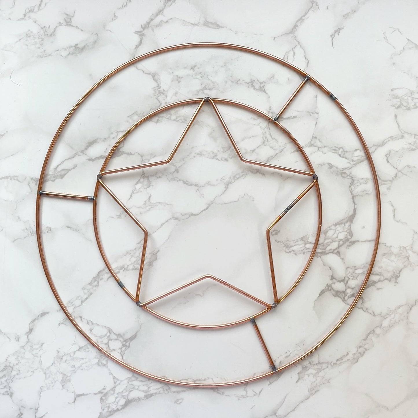 Star Wreath Metal Frame
