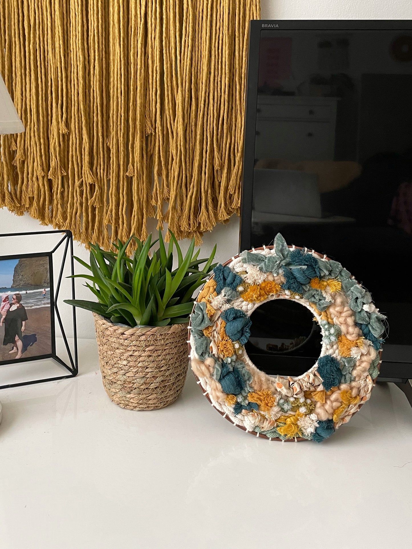 Circular Woven Wall Hanging