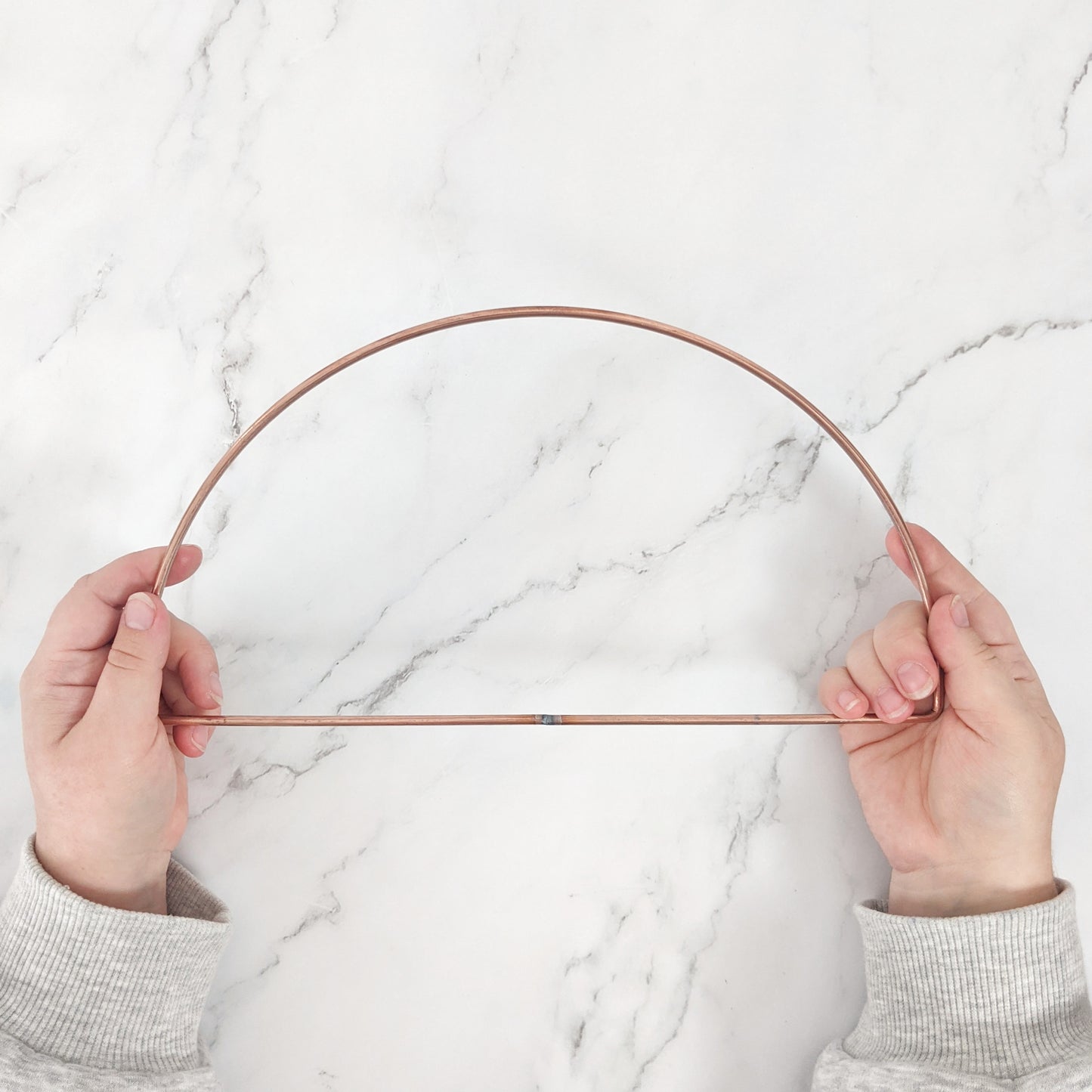 Metal Half Moon Frame