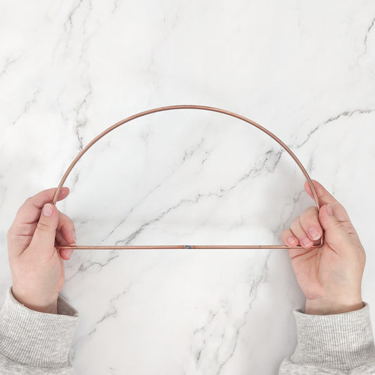 Metal Half Moon Frame