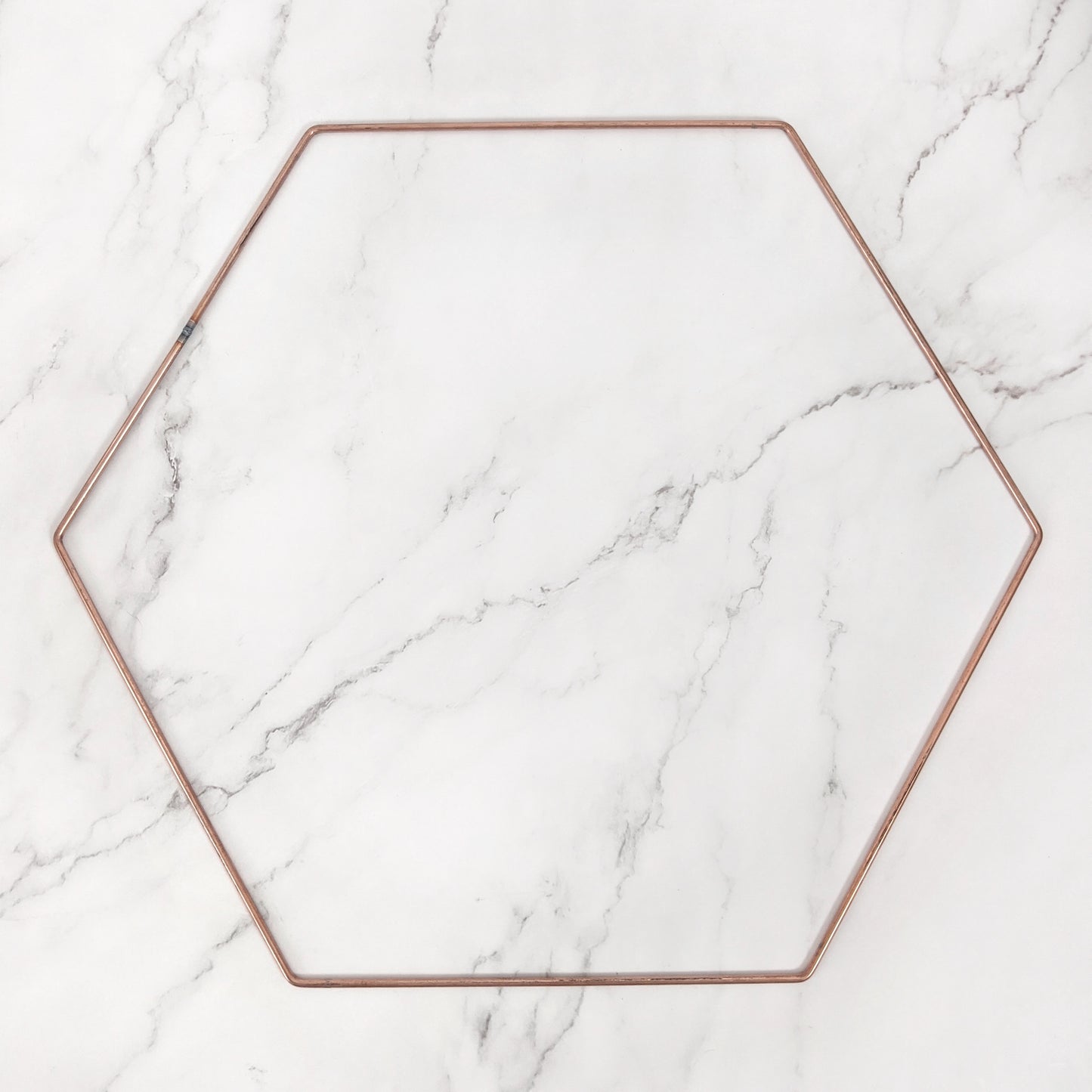 Metal Hexagon Frame - 6" / 9" / 12" / 16"