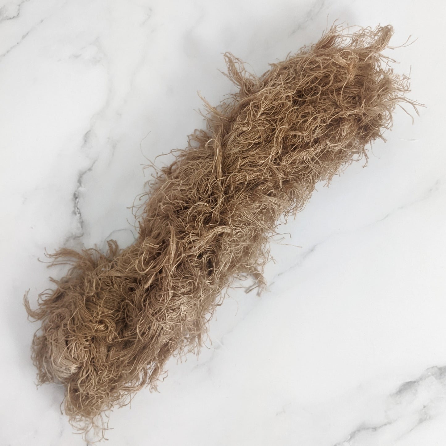 Linen Frizz Ribbon - Tan