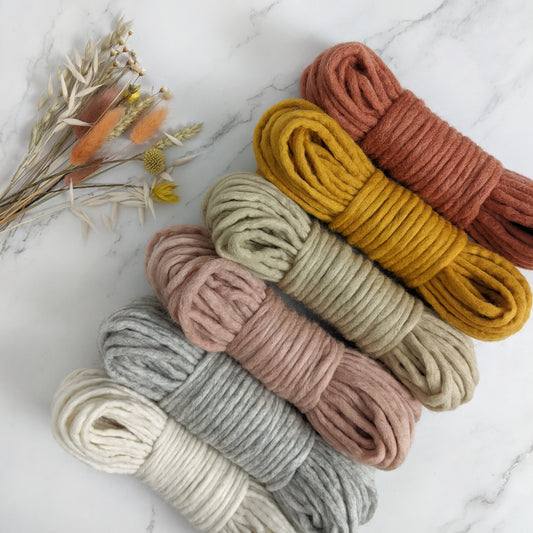 Felted Wool Yarn - Fine 5mm