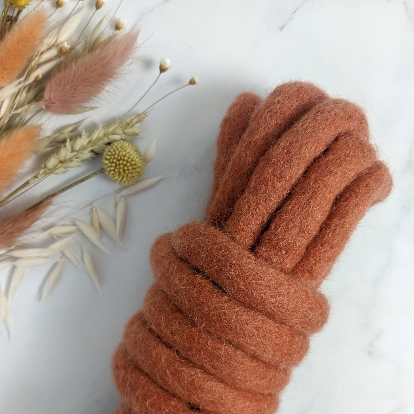 Felted Wool Yarn - Extra Chunky 15mm