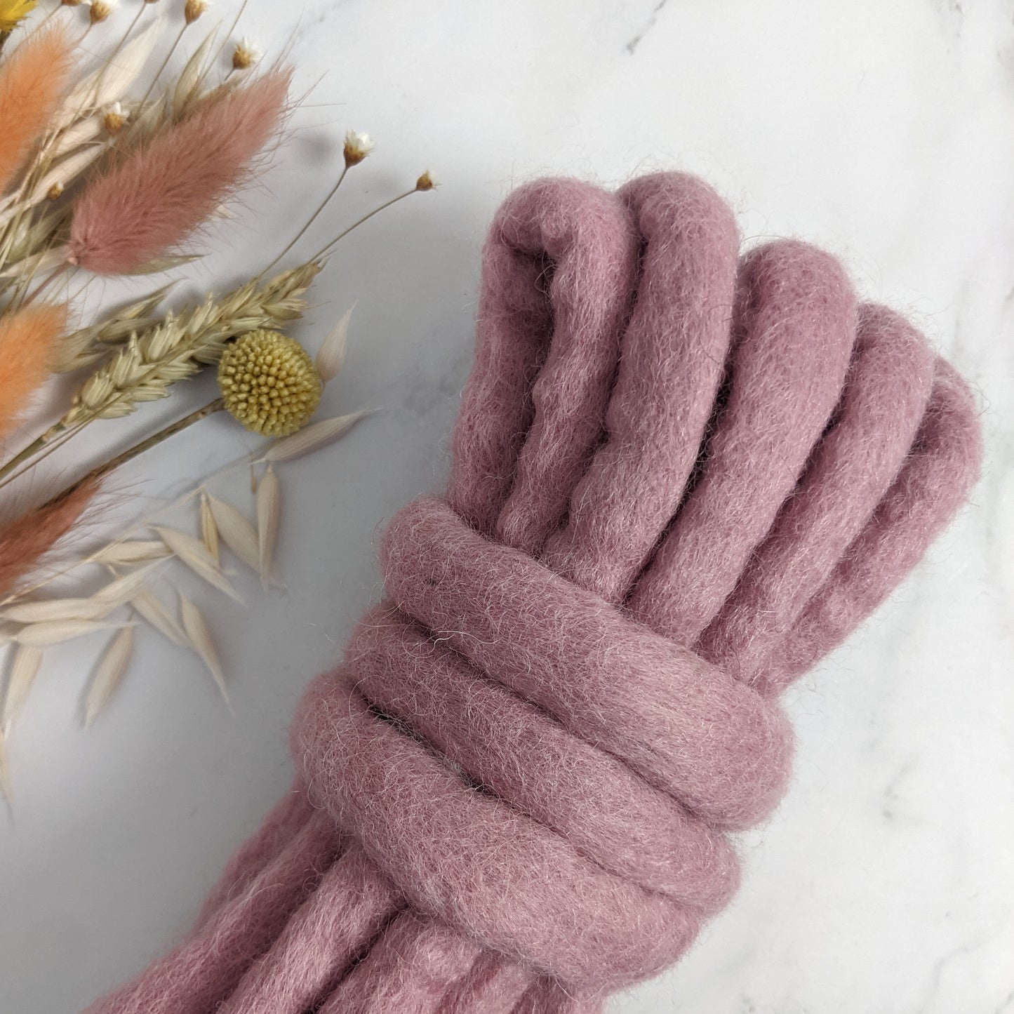 Felted Wool Yarn - Extra Chunky 15mm