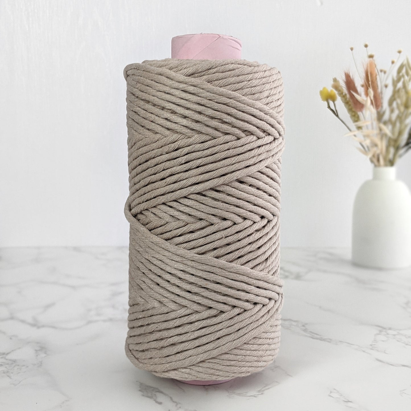 5mm Cotton String - Latte