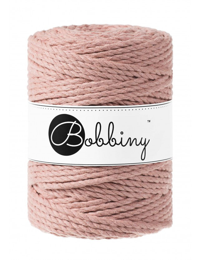 Bobbiny 5mm ‘Blush' Cotton String - 100m