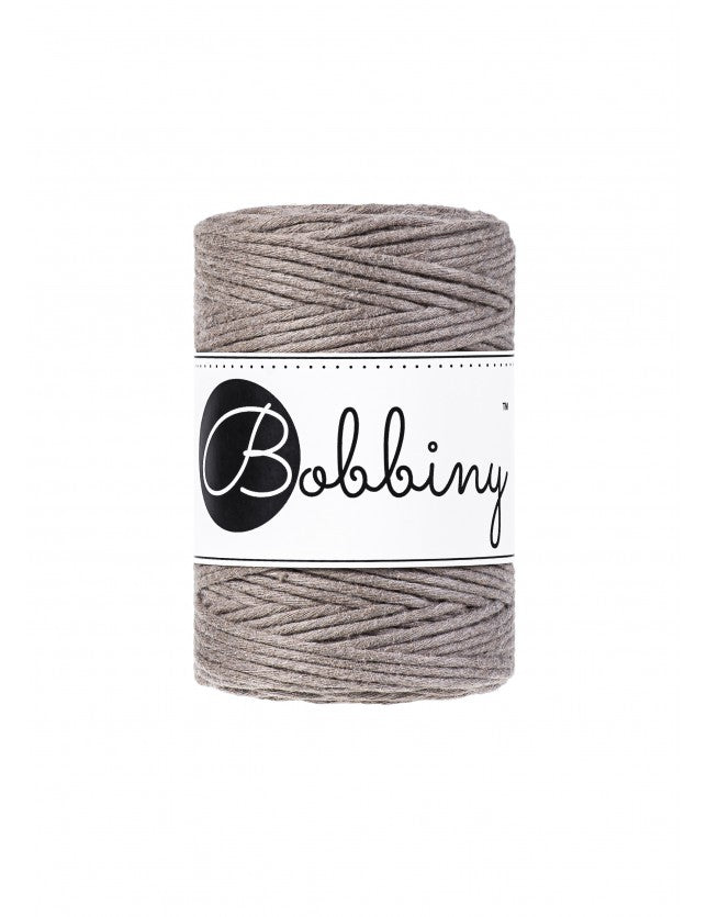 Bobbiny 1.5mm 'Coffee ' Cotton String - 100m