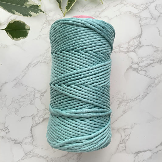 5mm PREMIUM Egyptian Cotton String - Teal Blue