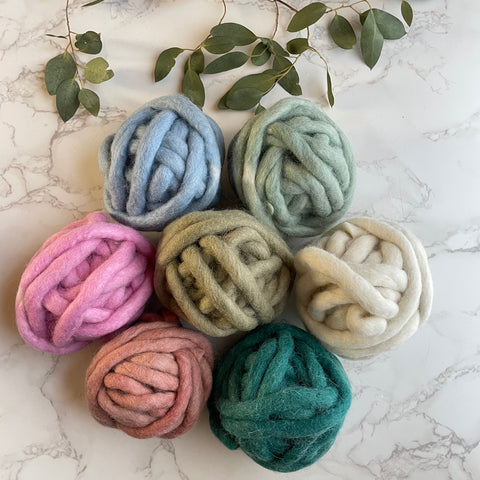 Felted Wool Yarn - 8mm - Colour Core