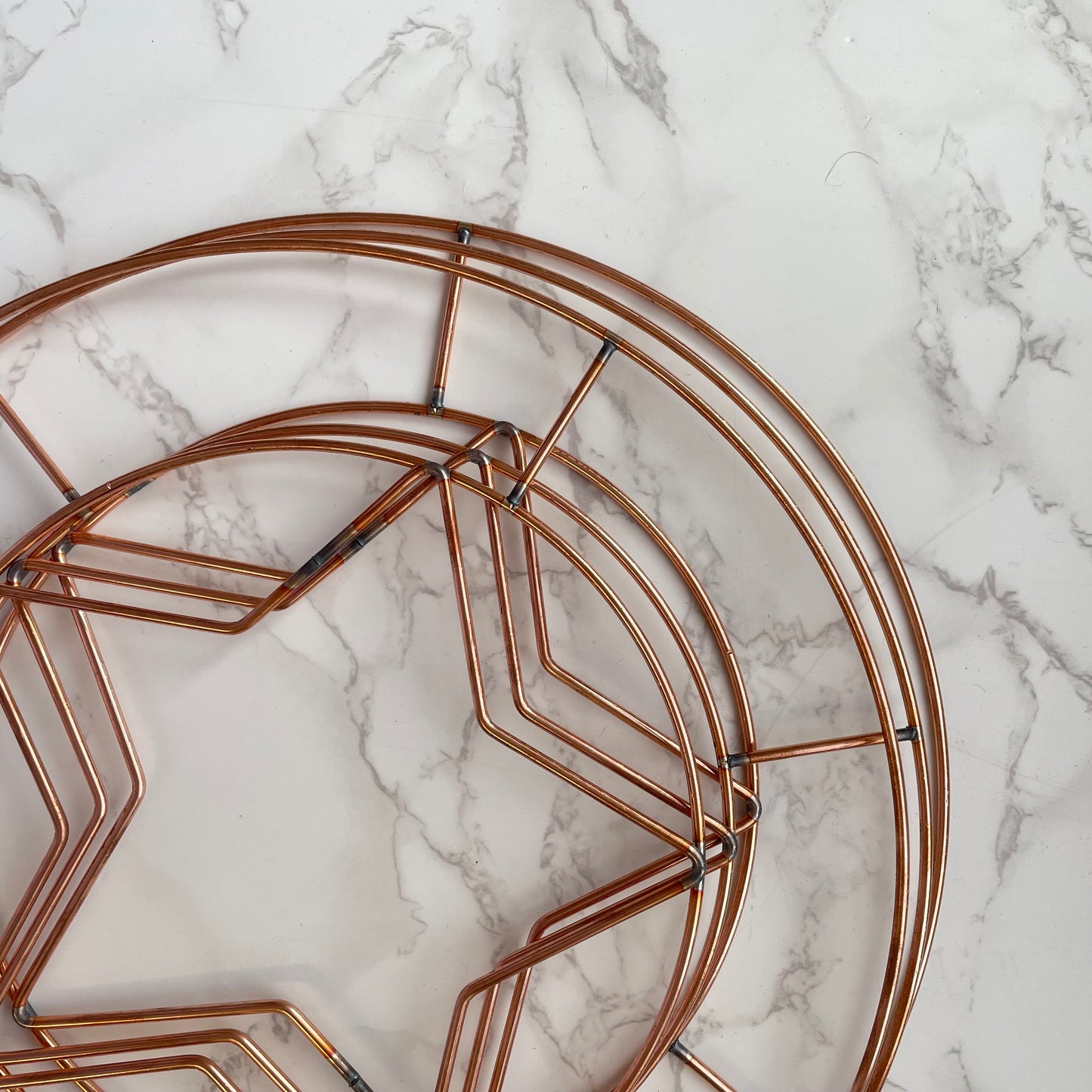 Star Wreath Metal Frame