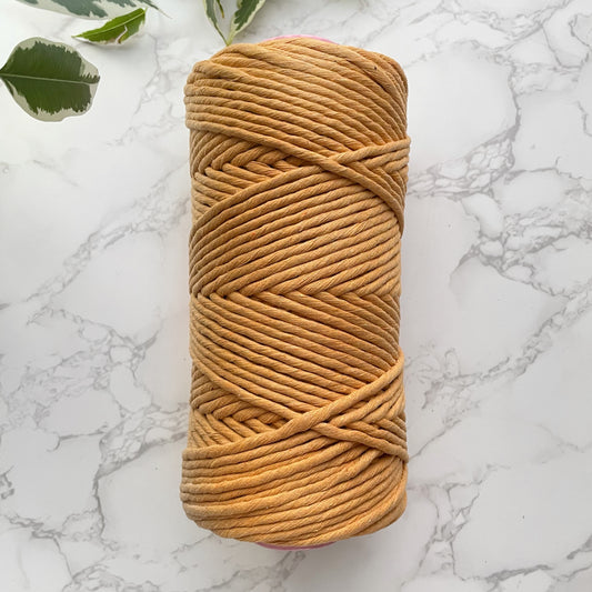 5mm Recycled Cotton String - Marigold