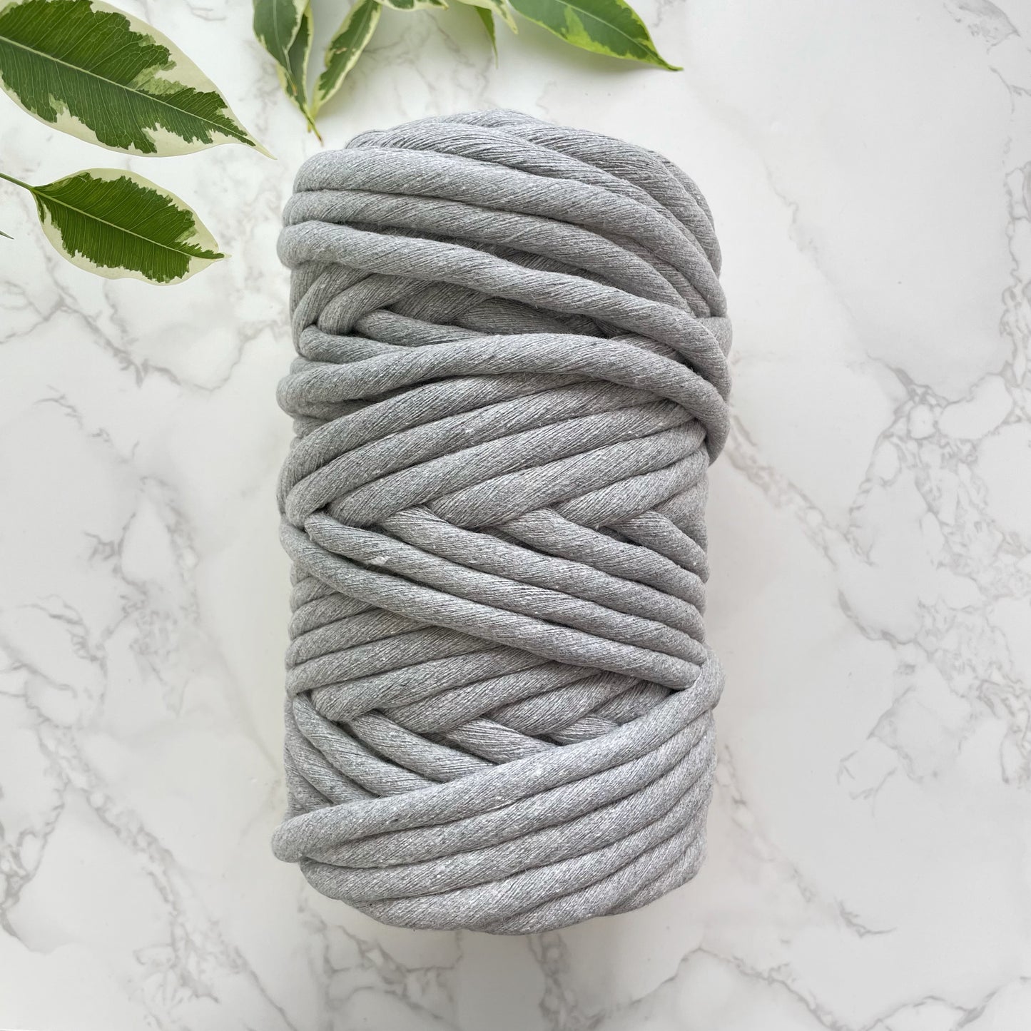 9mm Cotton String - Grey Marl