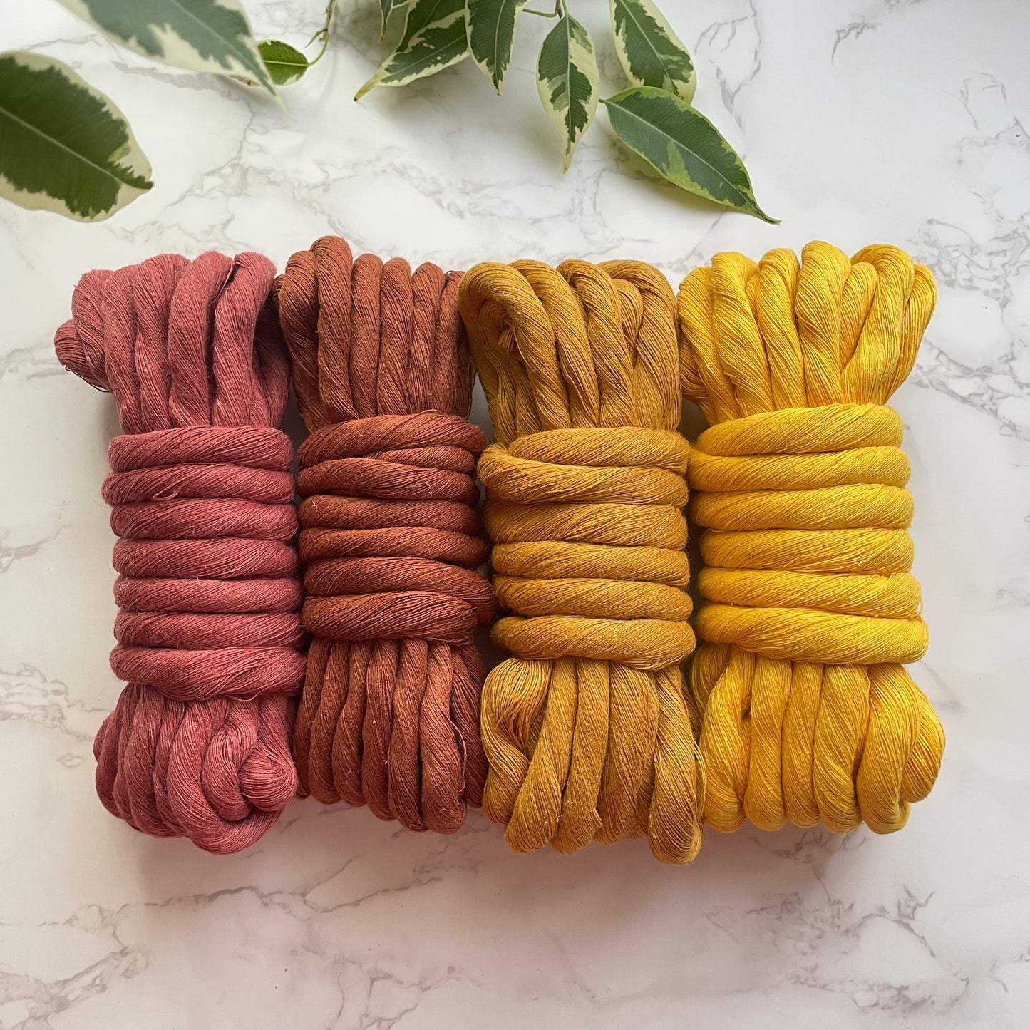 Chunky Colour Cotton String Fibre Bundle