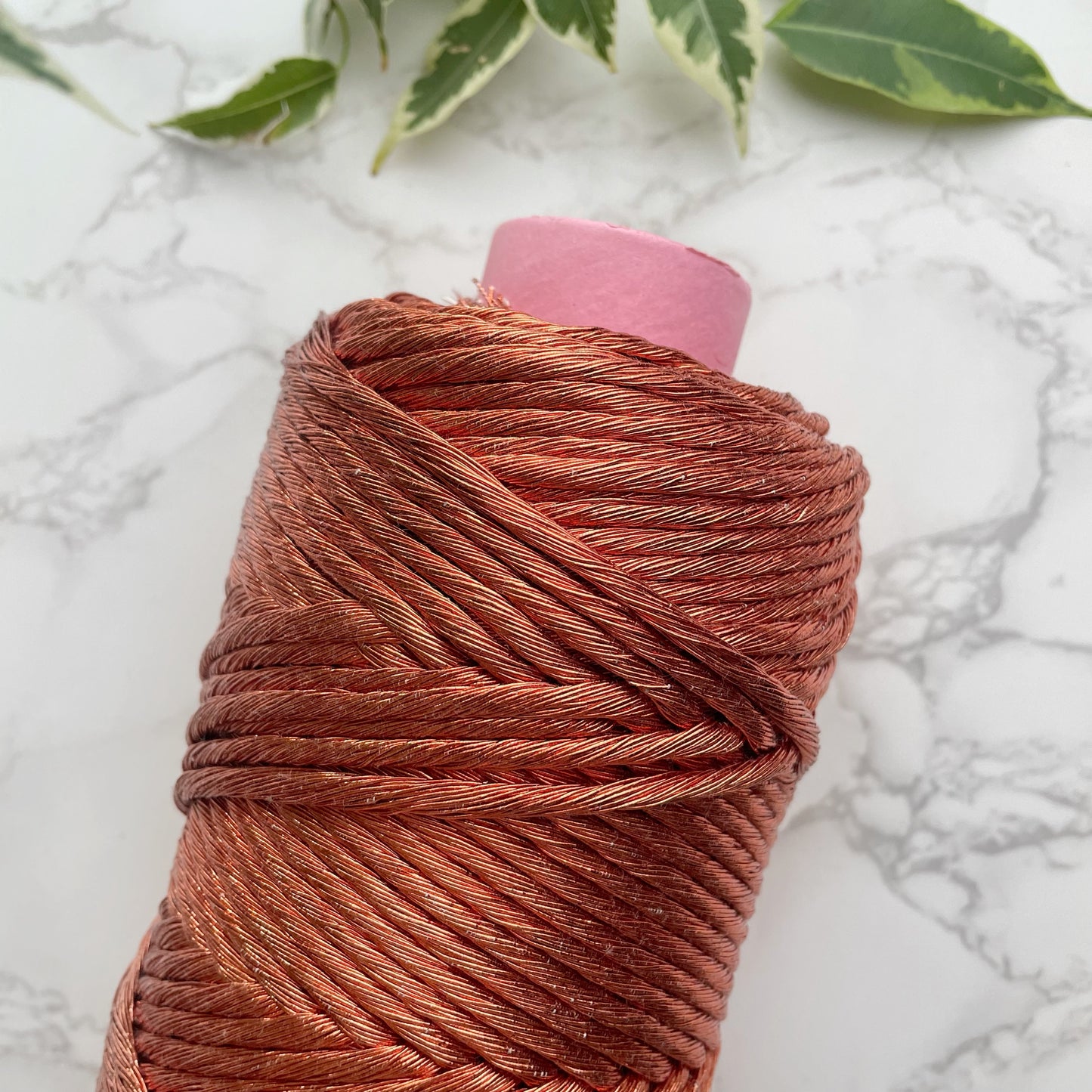 5mm Metallic String - Copper