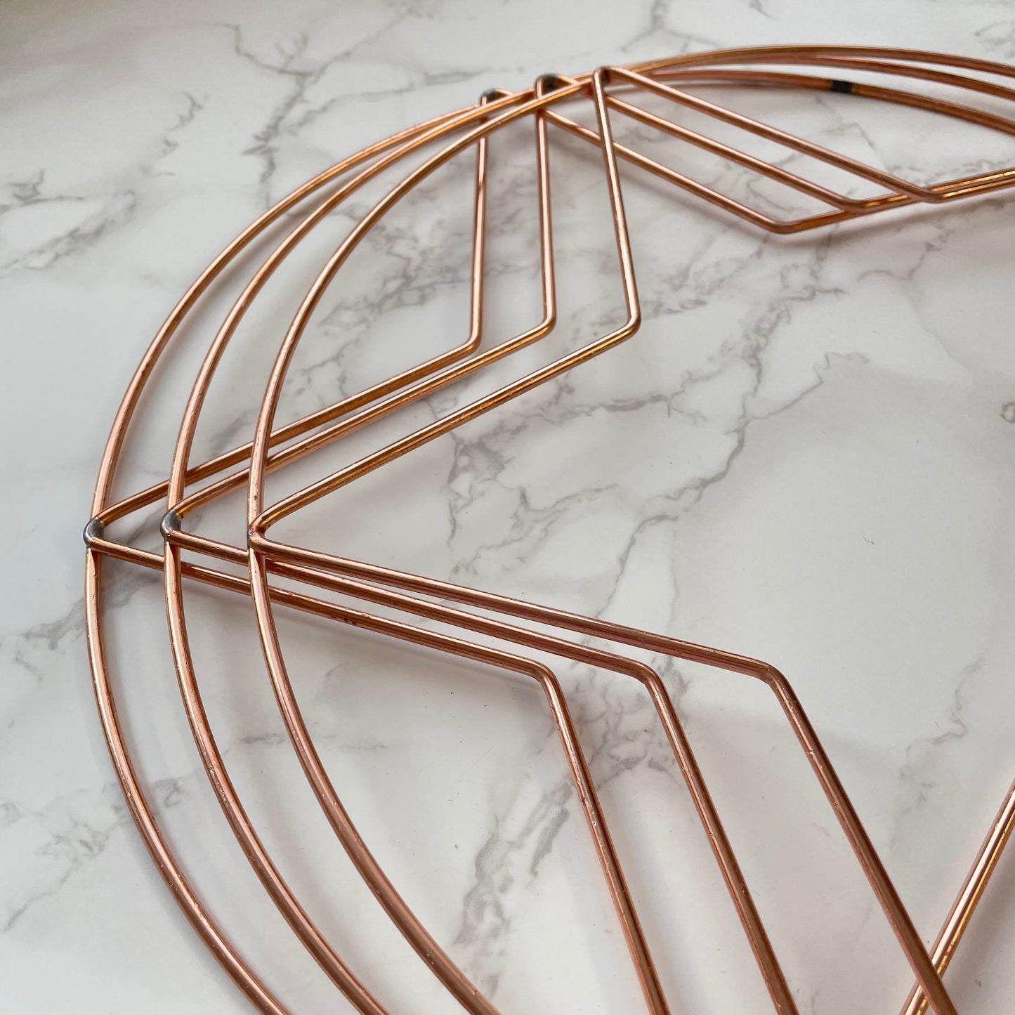 Star Circle Metal Frame