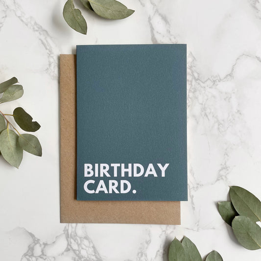 'Birthday Card.' Greetings Card