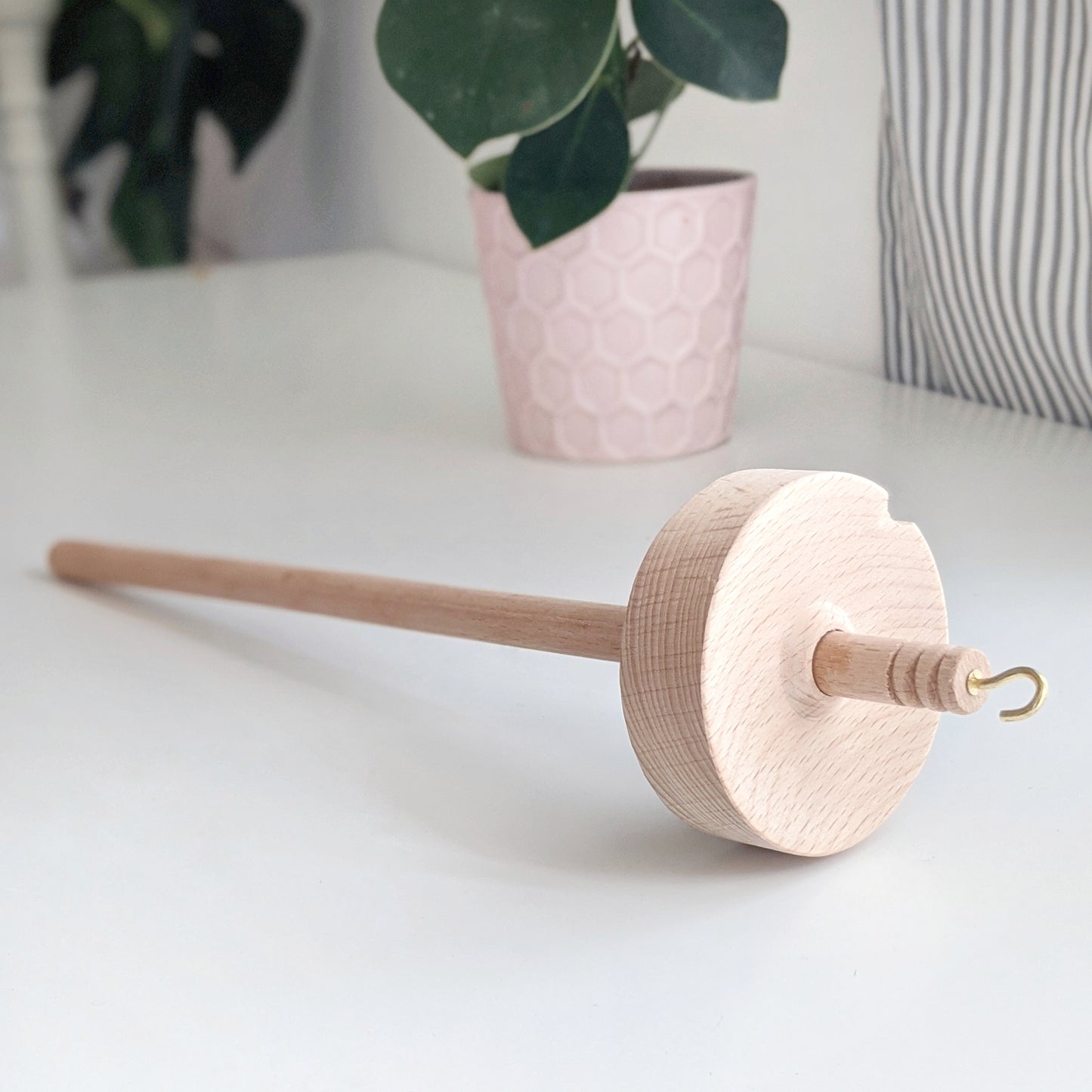 Wooden Drop Spindle - Top Whorl
