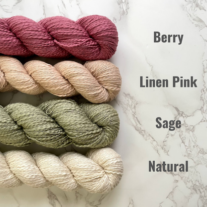 Organic Cotton Hand Spun Slub Yarn