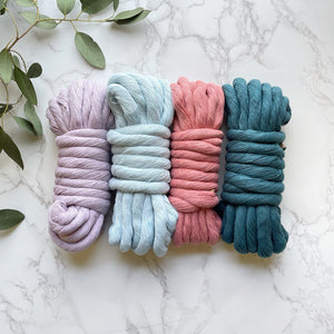 Chunky Colour Cotton String Bundle