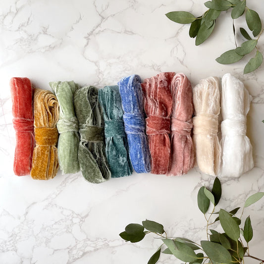 Velvet Ribbons 1"