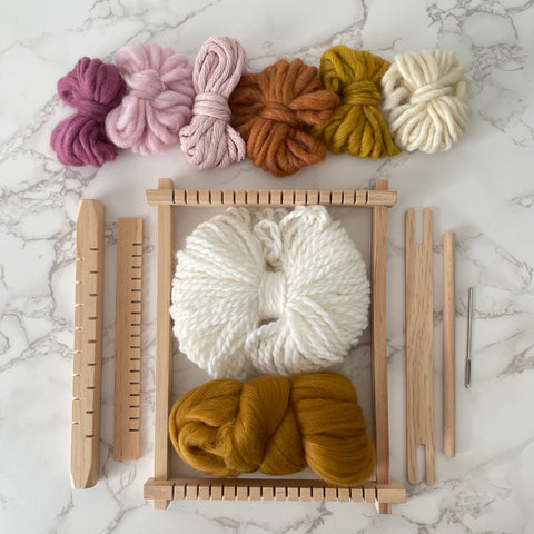Merino Roving Wool For Macrame, Weavings, & Locker Hooking