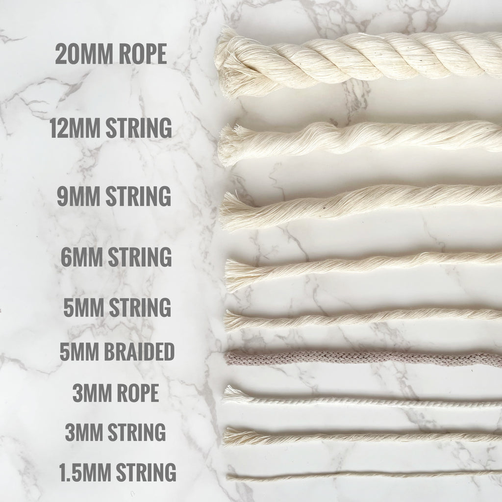 Natural Cotton String Fibre Bundle – The Ivy Studio