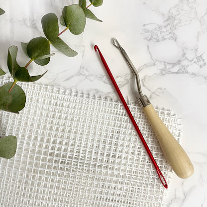 Latch/Locker Hook Mesh Canvas & Tools