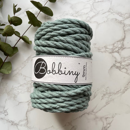 Bobbiny 9mm Cotton 3ply Rope