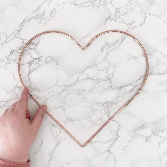 Metal Heart Frame