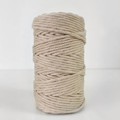 Recycled 5mm Cotton String - Linen