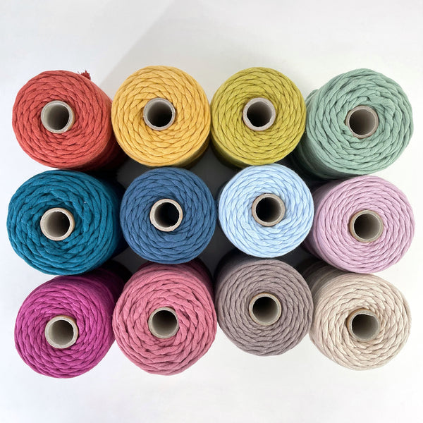 Recycled 5mm Cotton String - Prussian