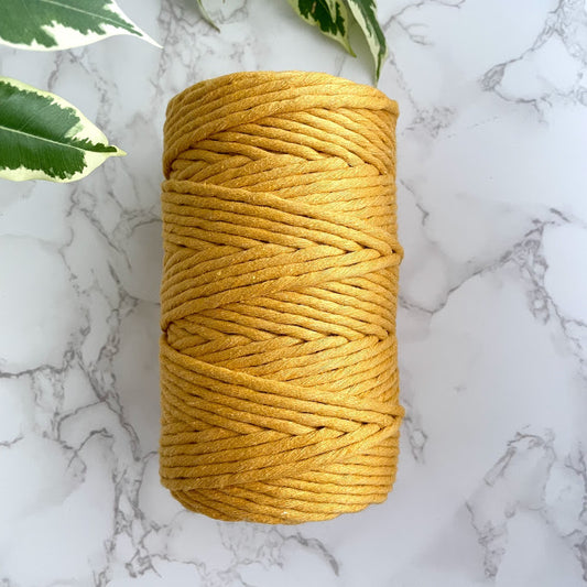 Recycled 5mm Cotton String - Golden Sun
