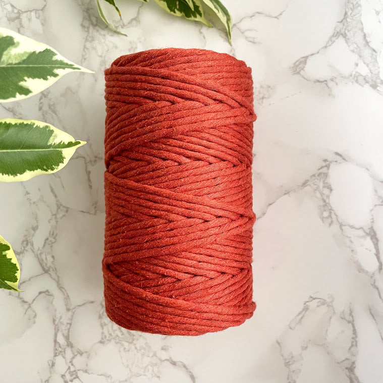 Recycled 5mm Cotton String - Terracotta