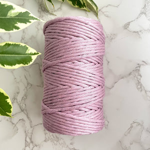 Recycled 5mm Cotton String - Dusty Lilac