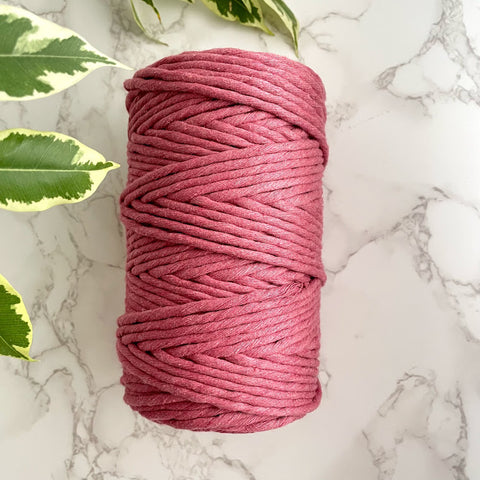 Recycled 5mm Cotton String - Blush Pink