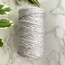 Recycled 5mm Cotton String - Fairy Dust